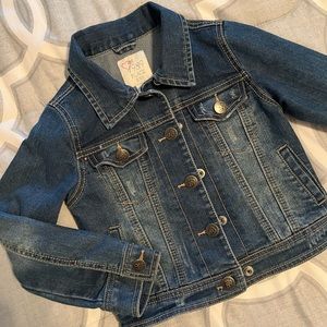 Girls Denim Jean Jacket